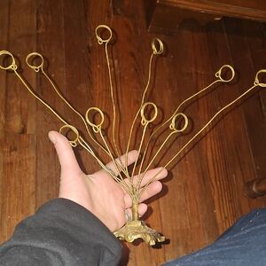 Gold Bendable Metal Photo Holder